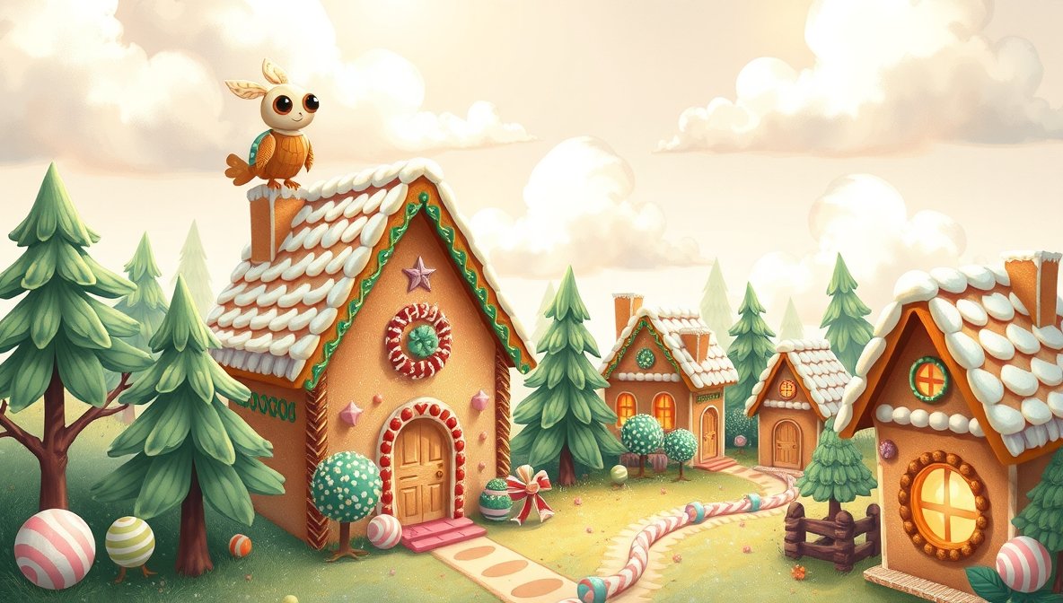 mygreenbucks whimsical charm gingerbread houses