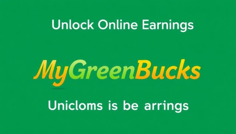 unlock online earnings mygreenbucks